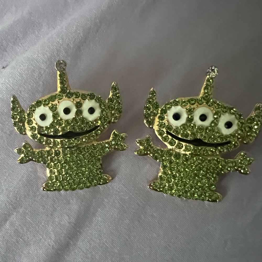 Disney Alien earrings